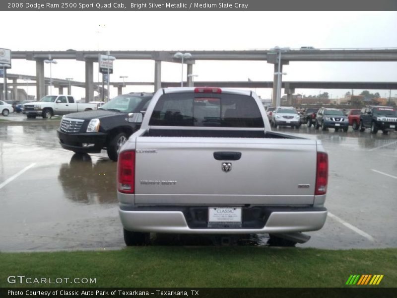 Bright Silver Metallic / Medium Slate Gray 2006 Dodge Ram 2500 Sport Quad Cab