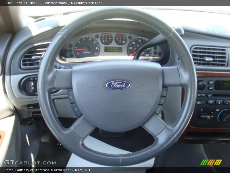 Vibrant White / Medium/Dark Flint 2005 Ford Taurus SEL