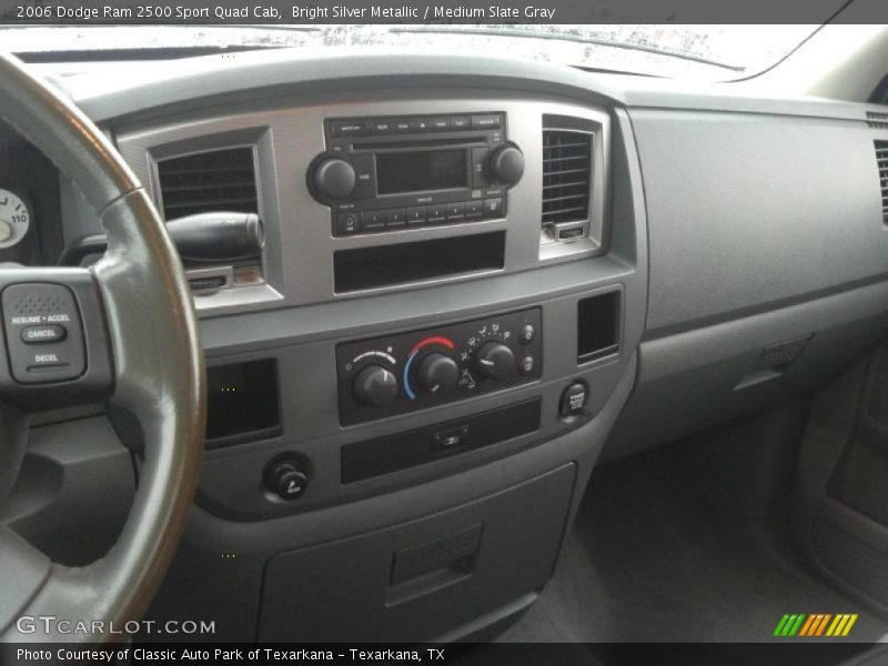 Bright Silver Metallic / Medium Slate Gray 2006 Dodge Ram 2500 Sport Quad Cab