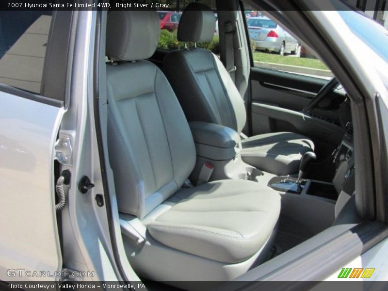 Bright Silver / Gray 2007 Hyundai Santa Fe Limited 4WD