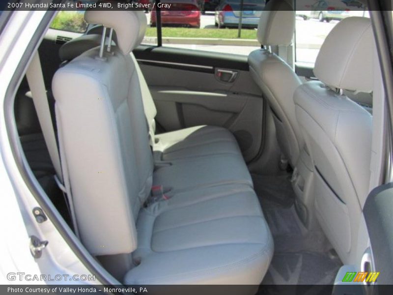 Bright Silver / Gray 2007 Hyundai Santa Fe Limited 4WD