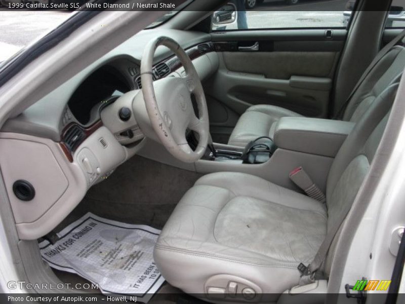 White Diamond / Neutral Shale 1999 Cadillac Seville SLS