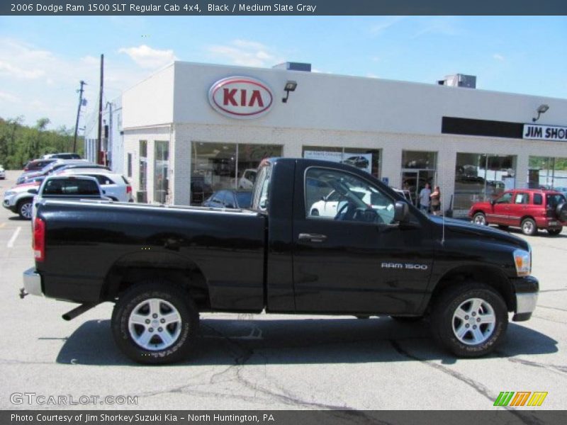 Black / Medium Slate Gray 2006 Dodge Ram 1500 SLT Regular Cab 4x4