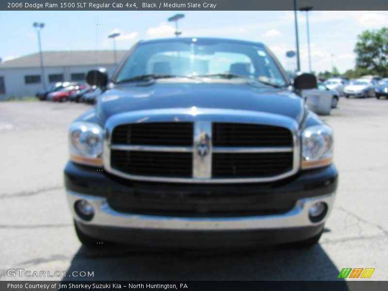 Black / Medium Slate Gray 2006 Dodge Ram 1500 SLT Regular Cab 4x4