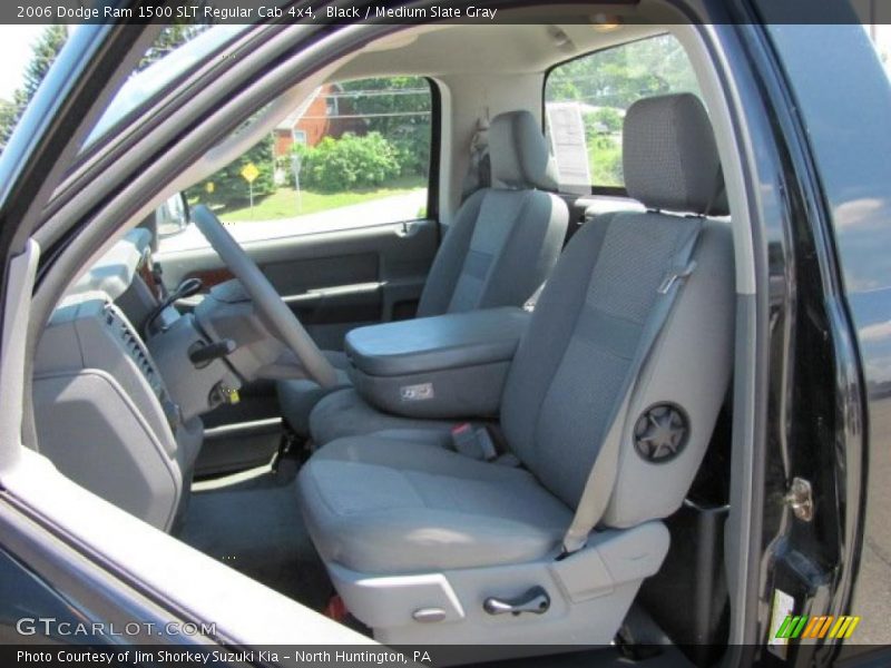 Black / Medium Slate Gray 2006 Dodge Ram 1500 SLT Regular Cab 4x4