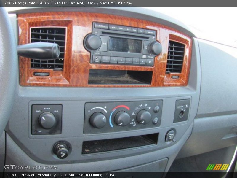 Black / Medium Slate Gray 2006 Dodge Ram 1500 SLT Regular Cab 4x4