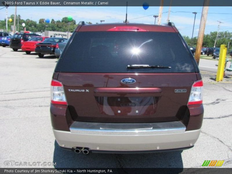 Cinnamon Metallic / Camel 2009 Ford Taurus X Eddie Bauer