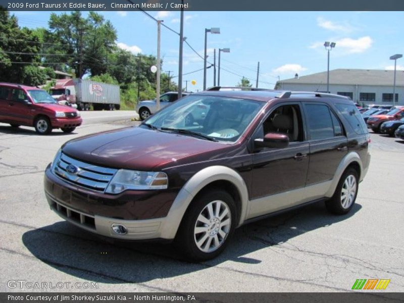 Cinnamon Metallic / Camel 2009 Ford Taurus X Eddie Bauer