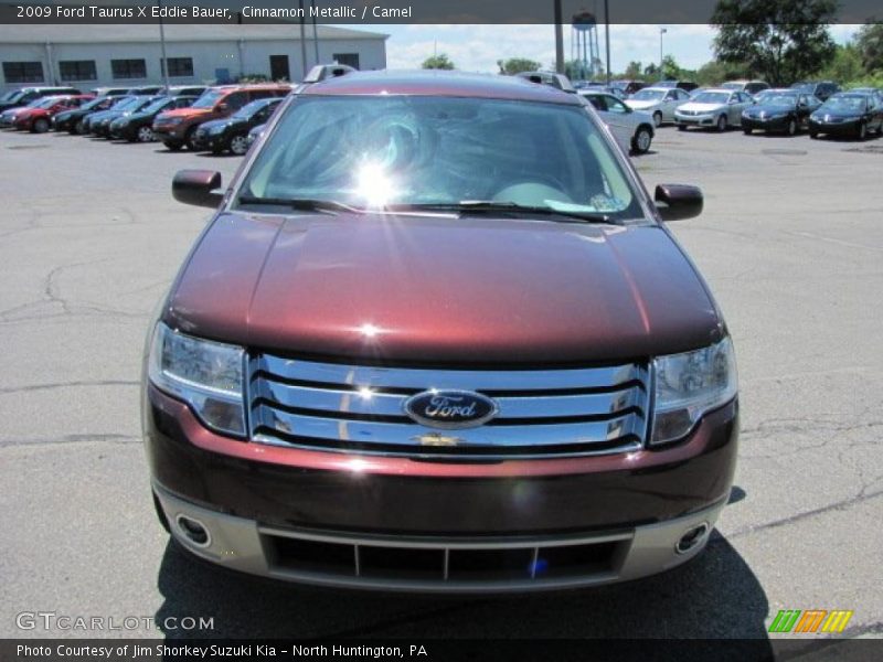 Cinnamon Metallic / Camel 2009 Ford Taurus X Eddie Bauer