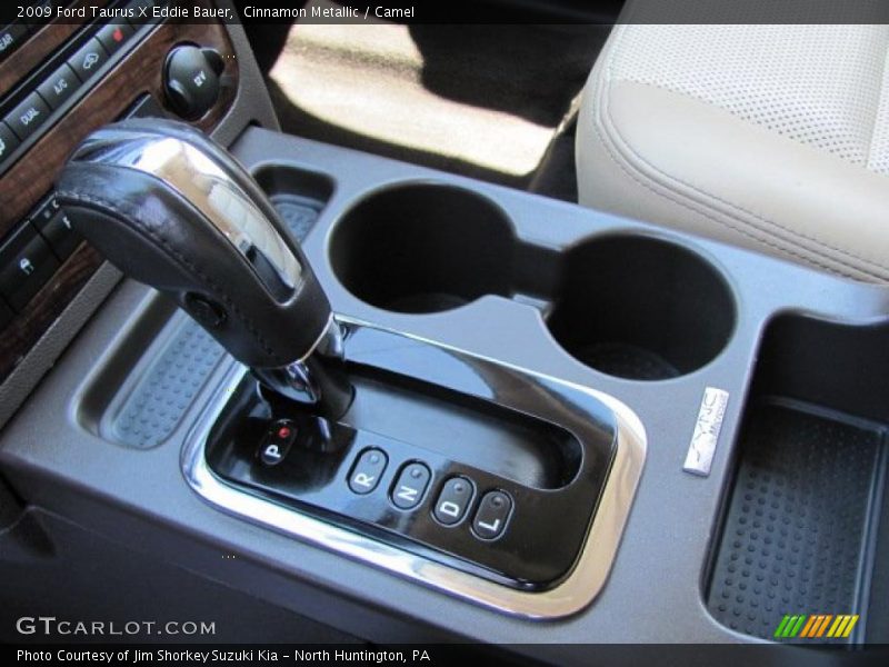 Cinnamon Metallic / Camel 2009 Ford Taurus X Eddie Bauer
