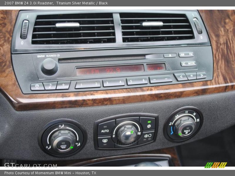 Titanium Silver Metallic / Black 2007 BMW Z4 3.0i Roadster