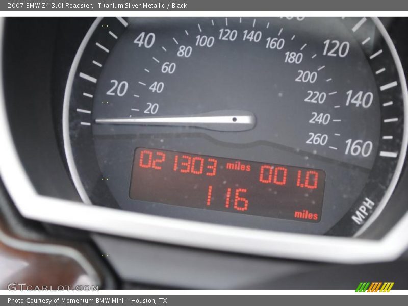 Titanium Silver Metallic / Black 2007 BMW Z4 3.0i Roadster