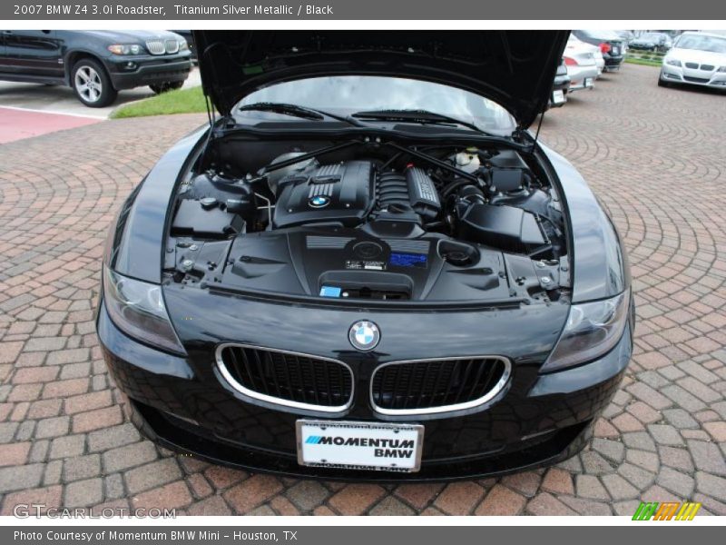 Titanium Silver Metallic / Black 2007 BMW Z4 3.0i Roadster