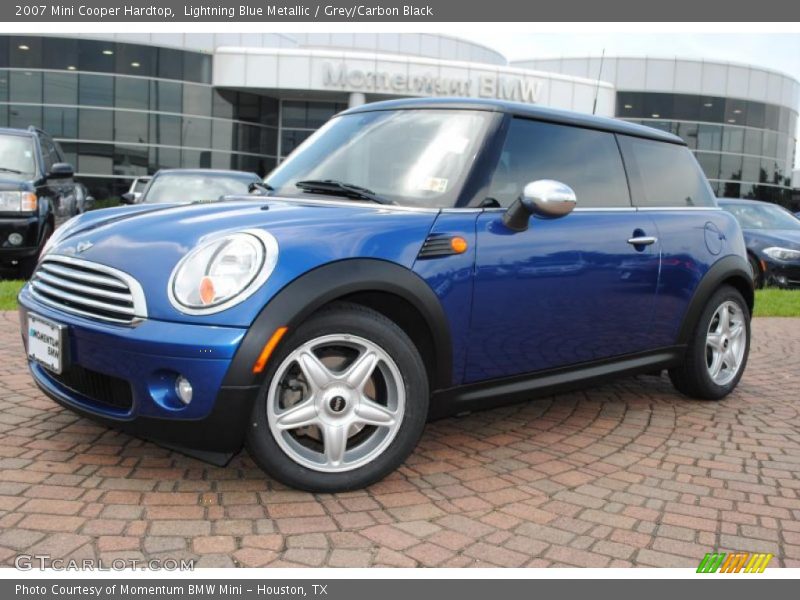 Lightning Blue Metallic / Grey/Carbon Black 2007 Mini Cooper Hardtop