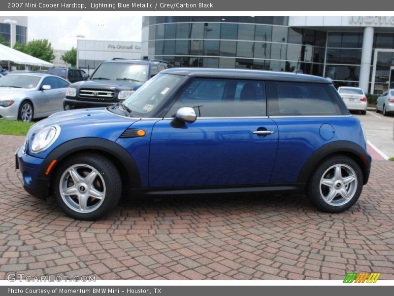 Lightning Blue Metallic / Grey/Carbon Black 2007 Mini Cooper Hardtop