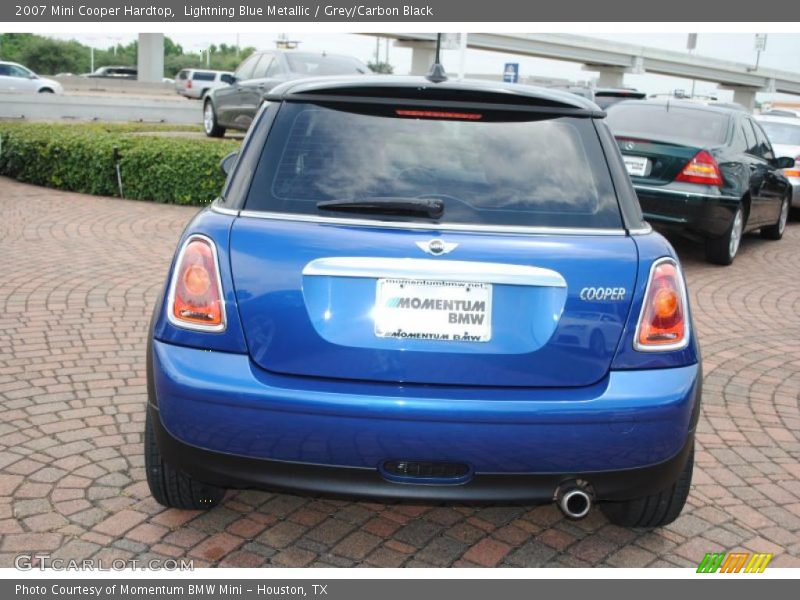 Lightning Blue Metallic / Grey/Carbon Black 2007 Mini Cooper Hardtop
