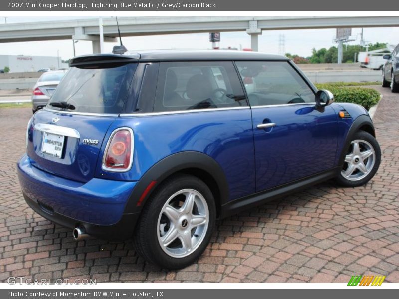 Lightning Blue Metallic / Grey/Carbon Black 2007 Mini Cooper Hardtop