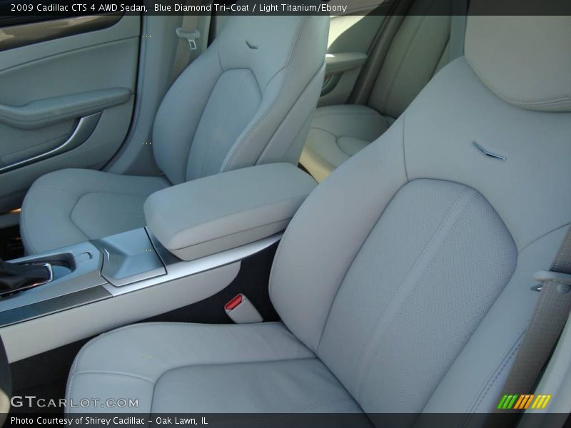 Blue Diamond Tri-Coat / Light Titanium/Ebony 2009 Cadillac CTS 4 AWD Sedan