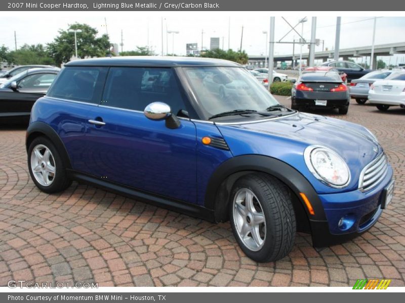 Lightning Blue Metallic / Grey/Carbon Black 2007 Mini Cooper Hardtop