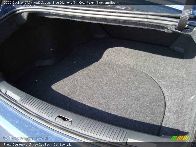 Blue Diamond Tri-Coat / Light Titanium/Ebony 2009 Cadillac CTS 4 AWD Sedan
