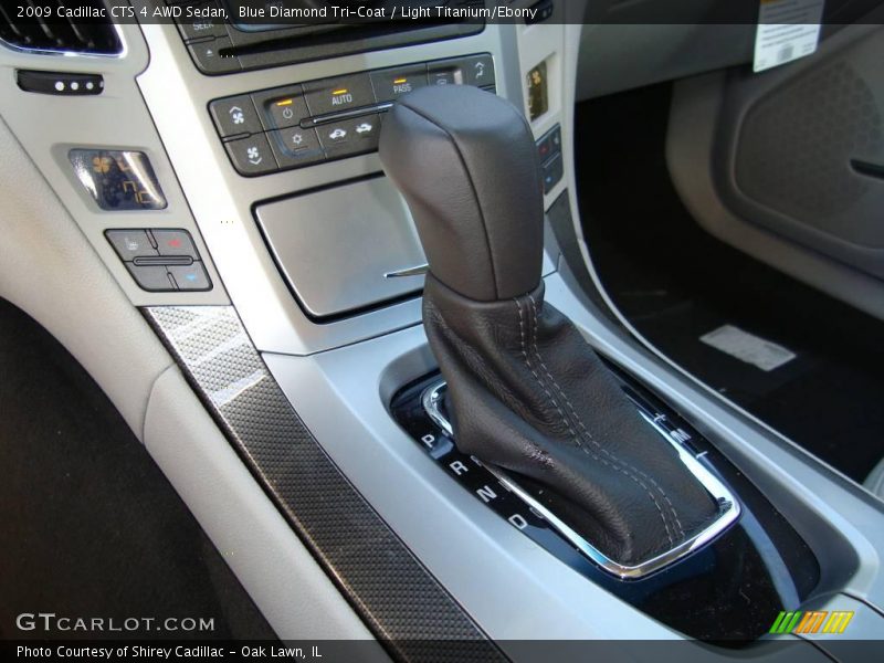 Blue Diamond Tri-Coat / Light Titanium/Ebony 2009 Cadillac CTS 4 AWD Sedan