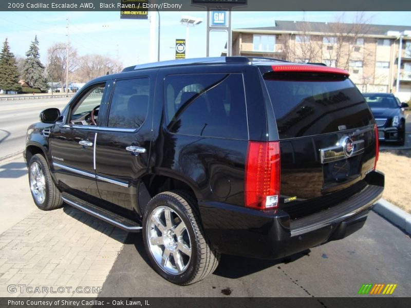 Black Raven / Ebony/Ebony 2009 Cadillac Escalade AWD