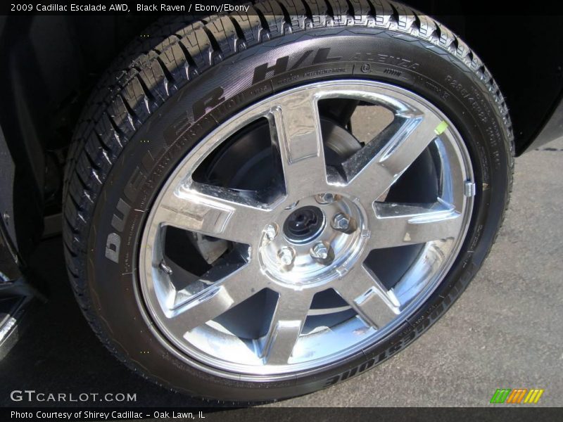 Black Raven / Ebony/Ebony 2009 Cadillac Escalade AWD