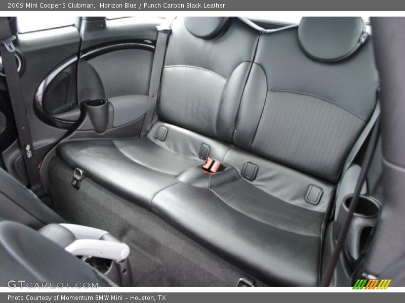 Horizon Blue / Punch Carbon Black Leather 2009 Mini Cooper S Clubman