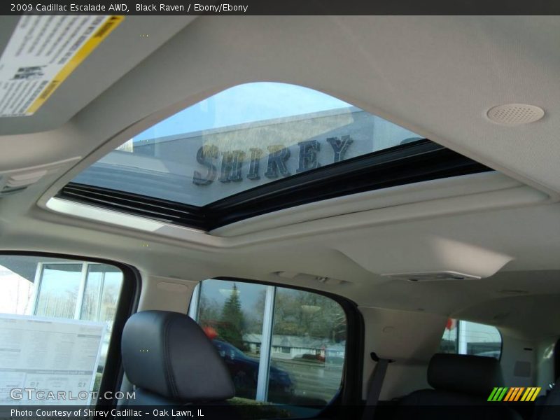 Black Raven / Ebony/Ebony 2009 Cadillac Escalade AWD