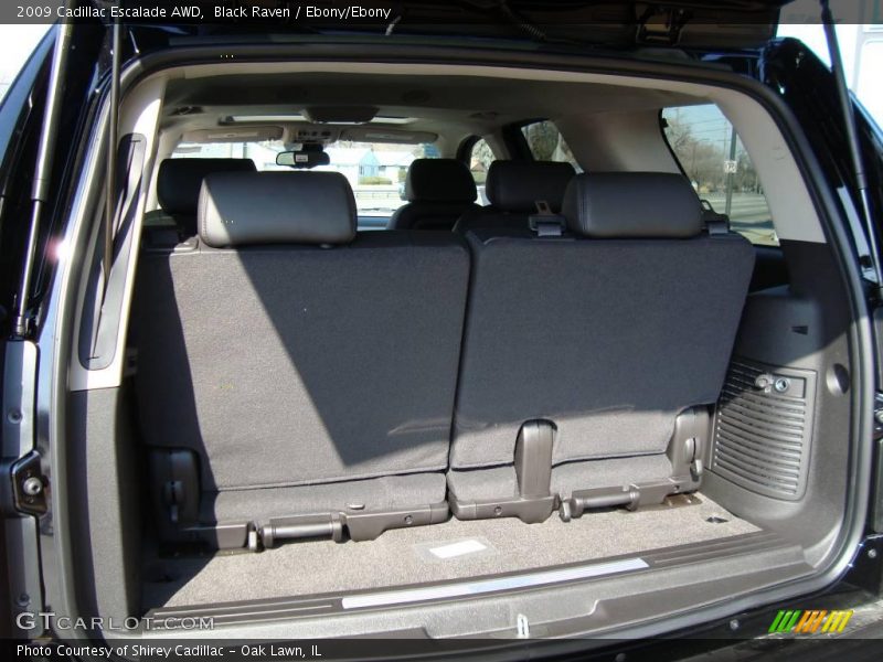 Black Raven / Ebony/Ebony 2009 Cadillac Escalade AWD