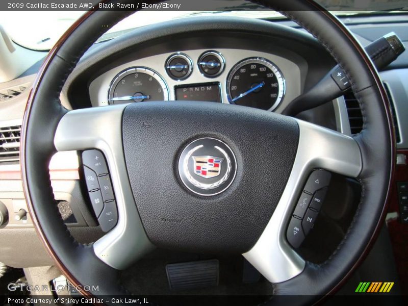 Black Raven / Ebony/Ebony 2009 Cadillac Escalade AWD