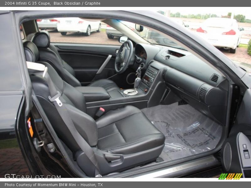Black Obsidian / Graphite 2004 Infiniti G 35 Coupe