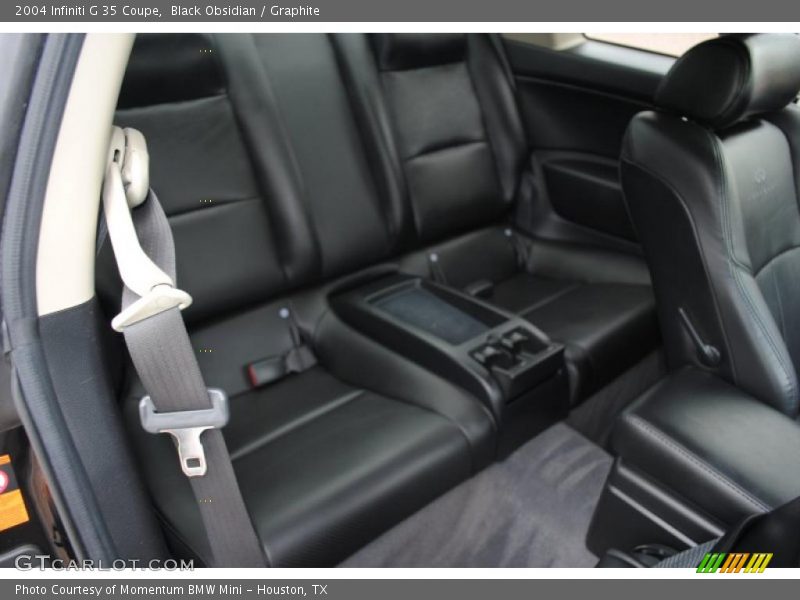 Black Obsidian / Graphite 2004 Infiniti G 35 Coupe