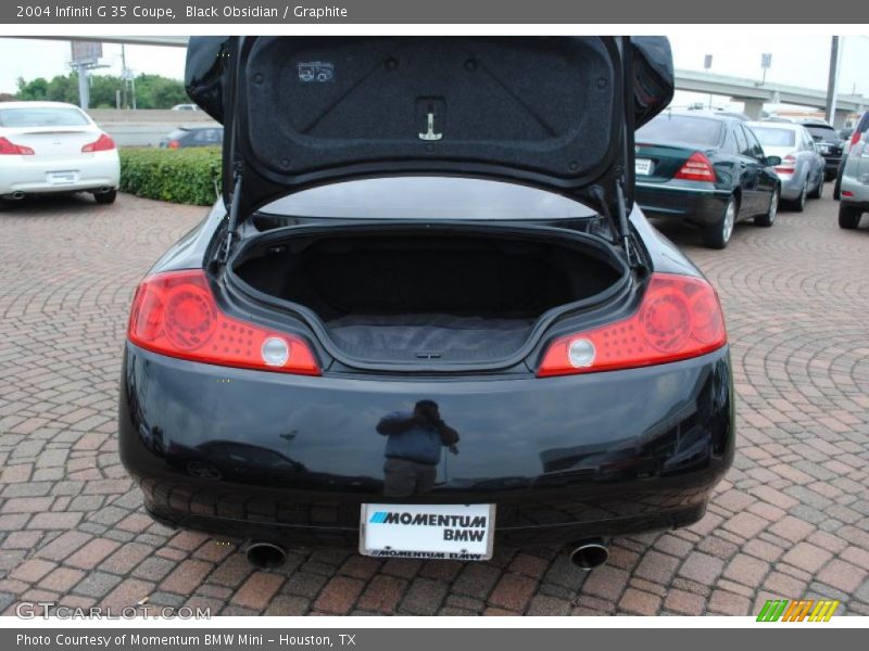 Black Obsidian / Graphite 2004 Infiniti G 35 Coupe