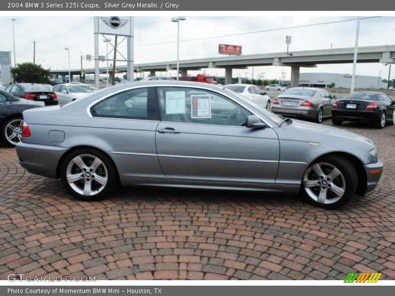 Silver Grey Metallic / Grey 2004 BMW 3 Series 325i Coupe