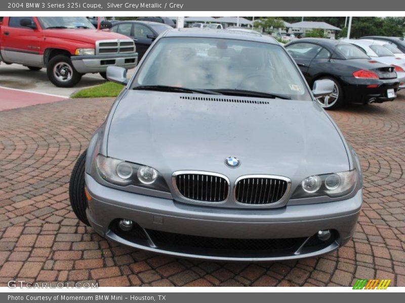 Silver Grey Metallic / Grey 2004 BMW 3 Series 325i Coupe