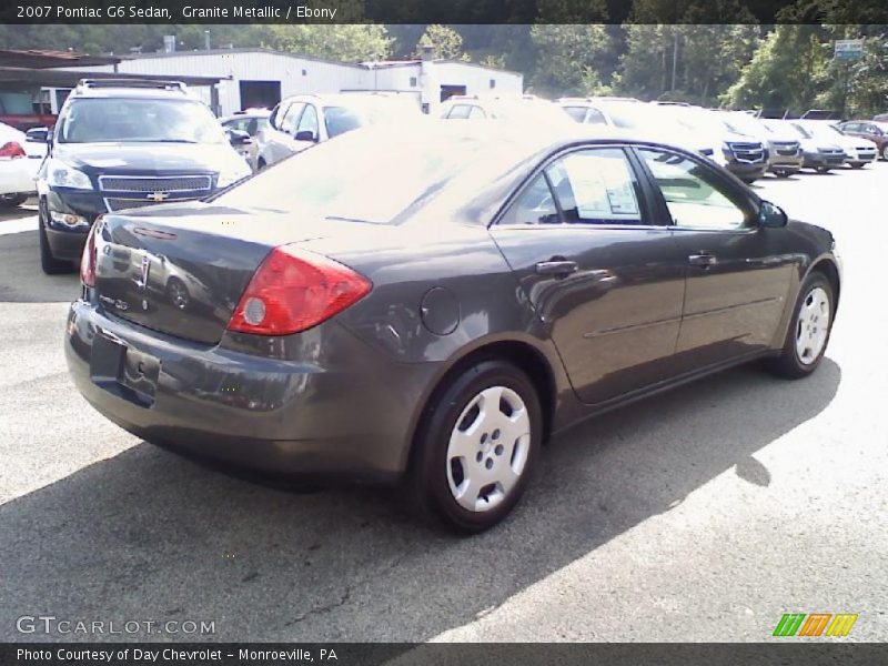 Granite Metallic / Ebony 2007 Pontiac G6 Sedan