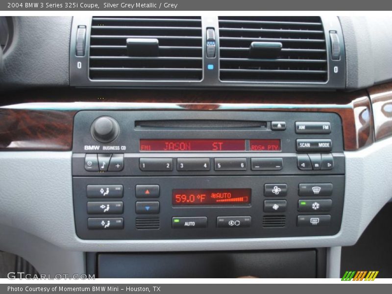 Silver Grey Metallic / Grey 2004 BMW 3 Series 325i Coupe