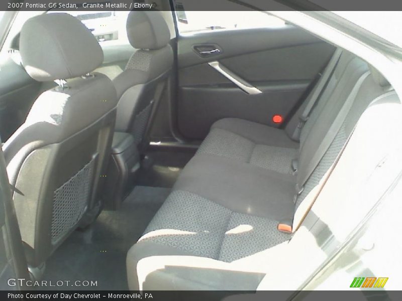 Granite Metallic / Ebony 2007 Pontiac G6 Sedan