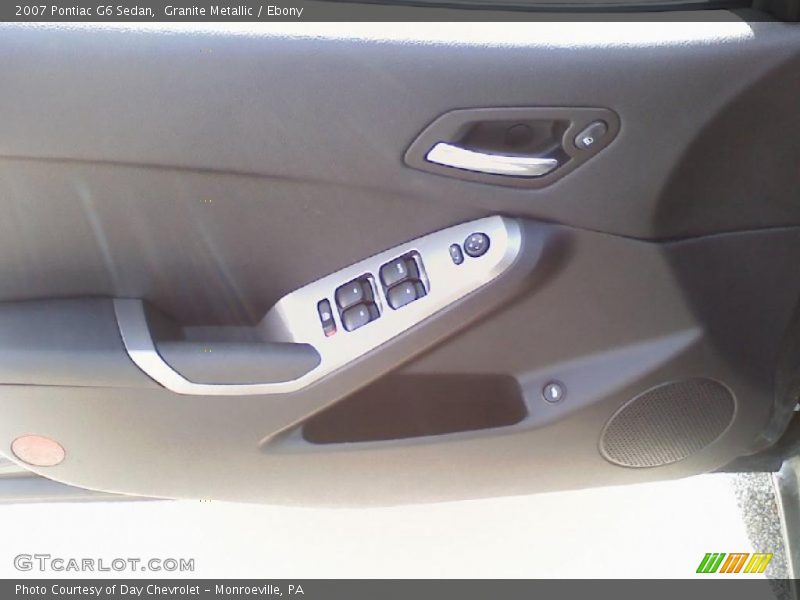 Granite Metallic / Ebony 2007 Pontiac G6 Sedan