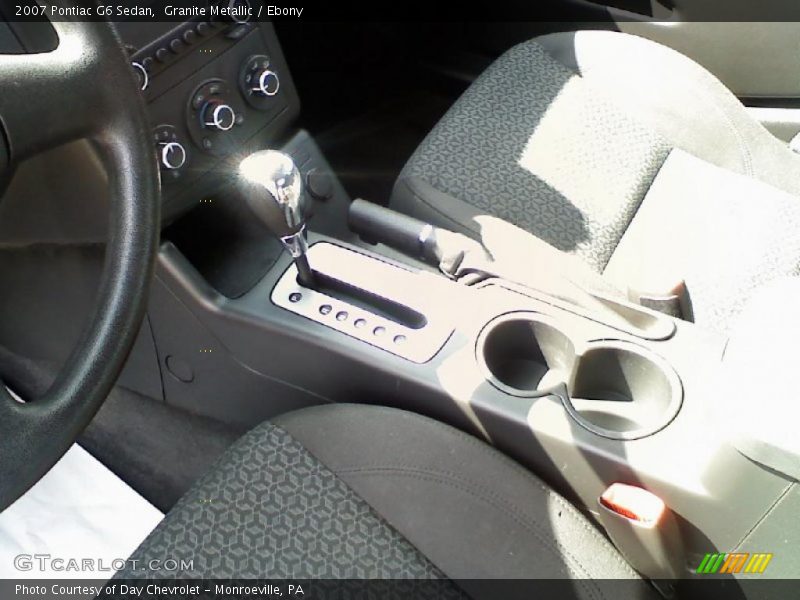 Granite Metallic / Ebony 2007 Pontiac G6 Sedan