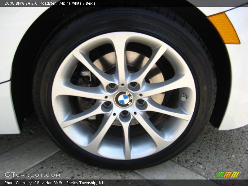 Alpine White / Beige 2008 BMW Z4 3.0i Roadster