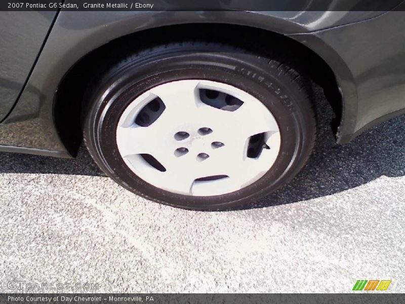 Granite Metallic / Ebony 2007 Pontiac G6 Sedan