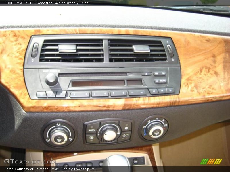 Alpine White / Beige 2008 BMW Z4 3.0i Roadster