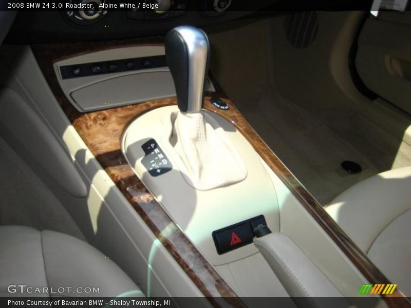 Alpine White / Beige 2008 BMW Z4 3.0i Roadster