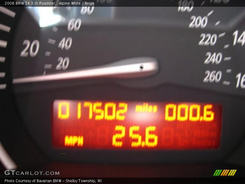 Alpine White / Beige 2008 BMW Z4 3.0i Roadster
