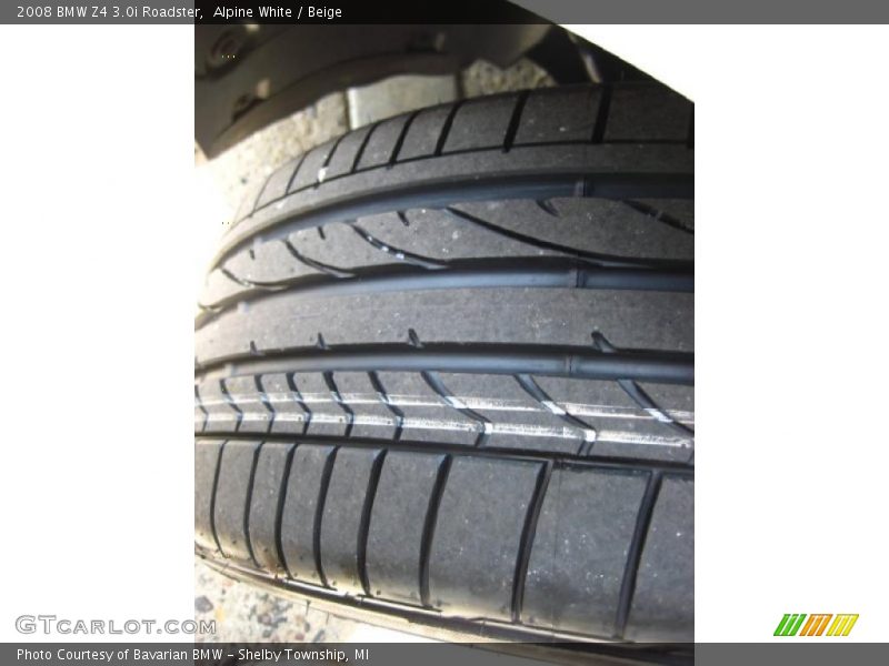 Alpine White / Beige 2008 BMW Z4 3.0i Roadster