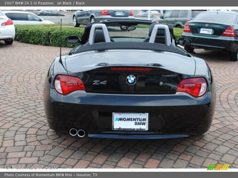 Jet Black / Black 2007 BMW Z4 3.0i Roadster