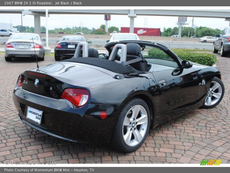 Jet Black / Black 2007 BMW Z4 3.0i Roadster