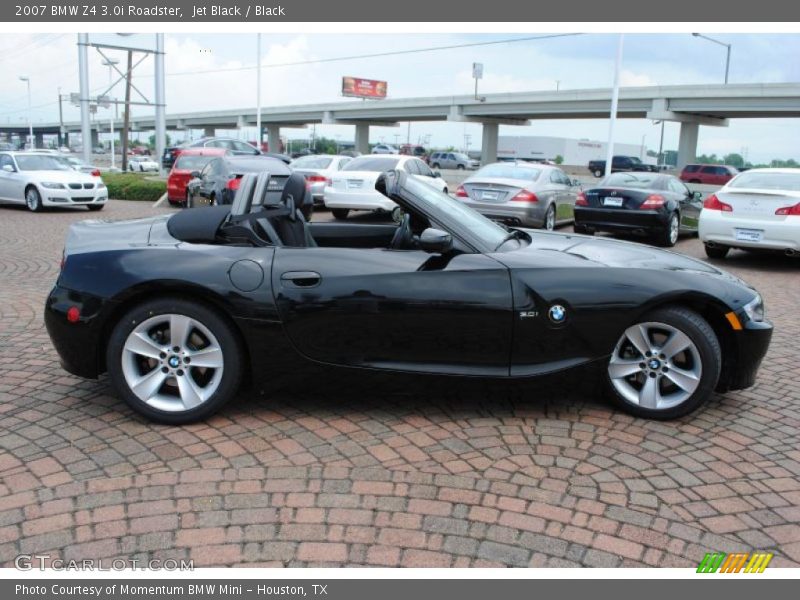 Jet Black / Black 2007 BMW Z4 3.0i Roadster